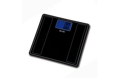 Tanita Glass Digital Bathroom Scales with Blue Backlight Tanita Glass Digital Bathroom Scales with Blue Backlight